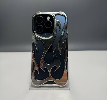 Чехол FrameX с серебряным обрамлением 